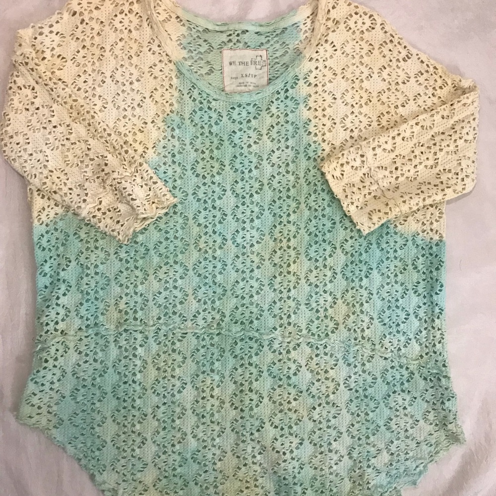 We the free crochet top